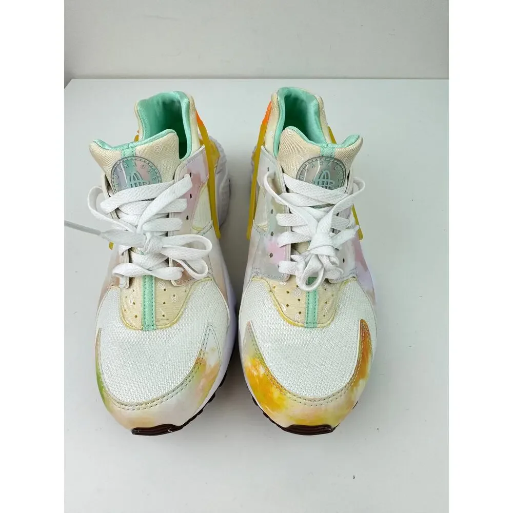 NEW Nike Air Huarache Run GS Supernova Tie-Dye FJ7715-171 Sneakers Youth Size 7Y